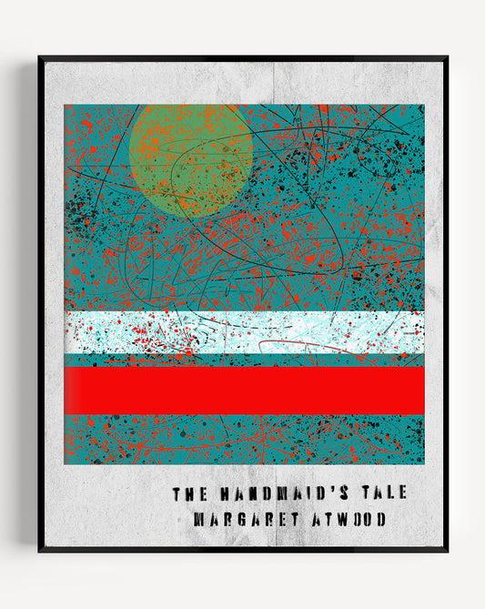 The Handmaid's Tale // "Gym Floor in Green" Polaroid Papercut Print