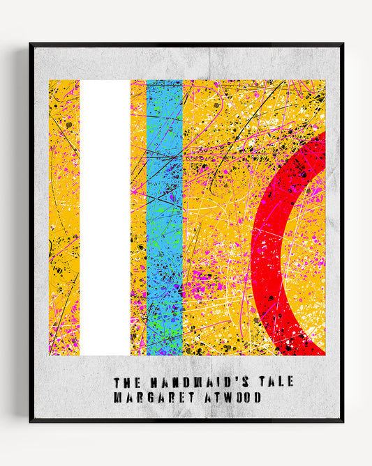 The Handmaid's Tale // "Gym Floor in Yellow" Polaroid Papercut Print