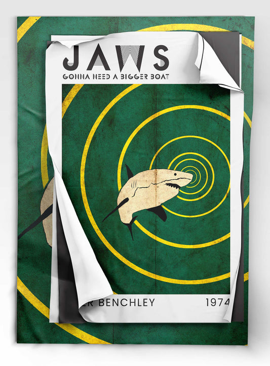 JAWS POSTER Wall Art Poster