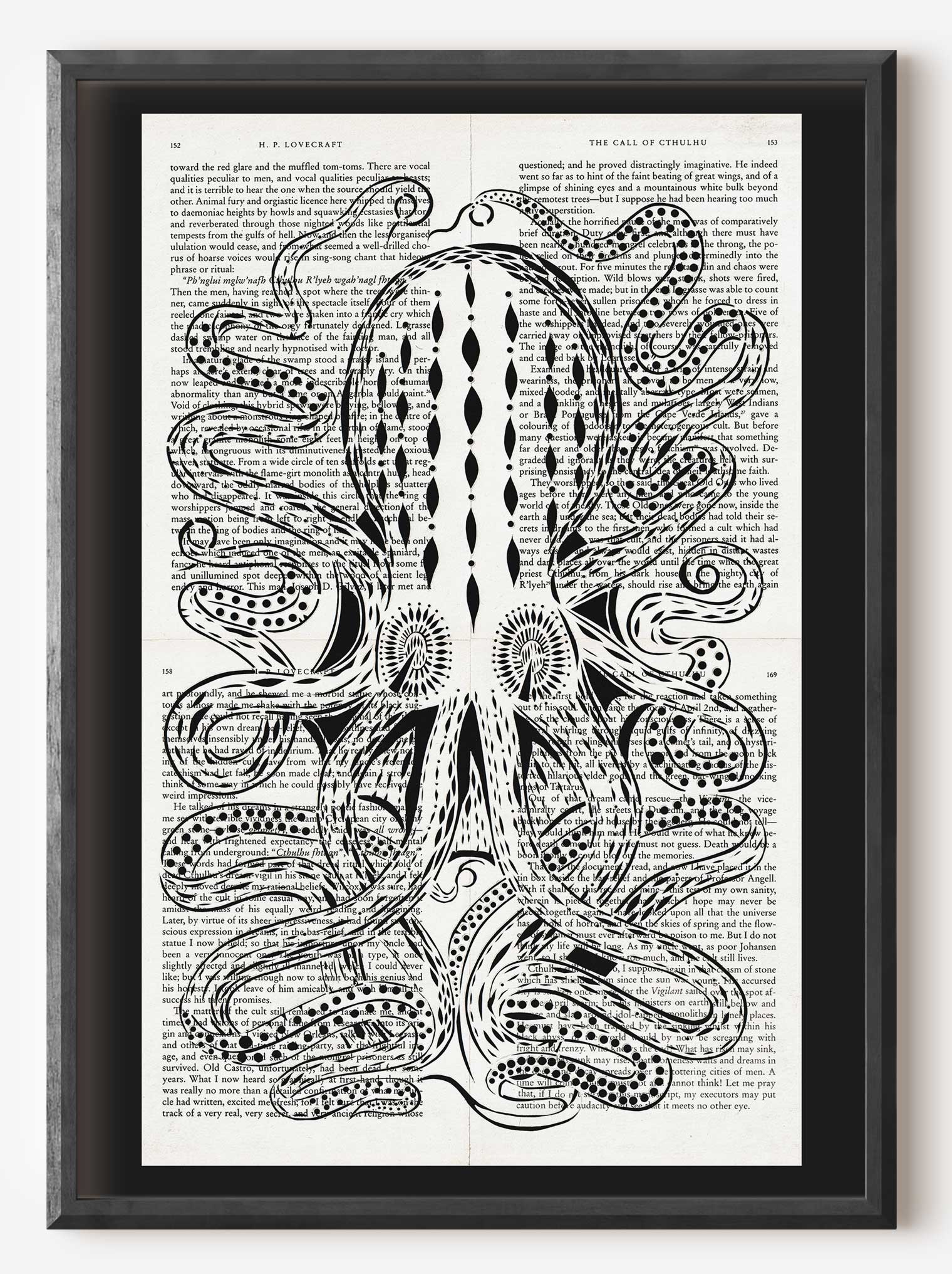 The Call of Cthulhu// Octopus I Fine Art Print