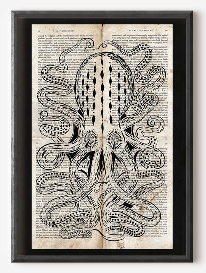 The Call of Cthulhu// Octopus I Fine Art Print