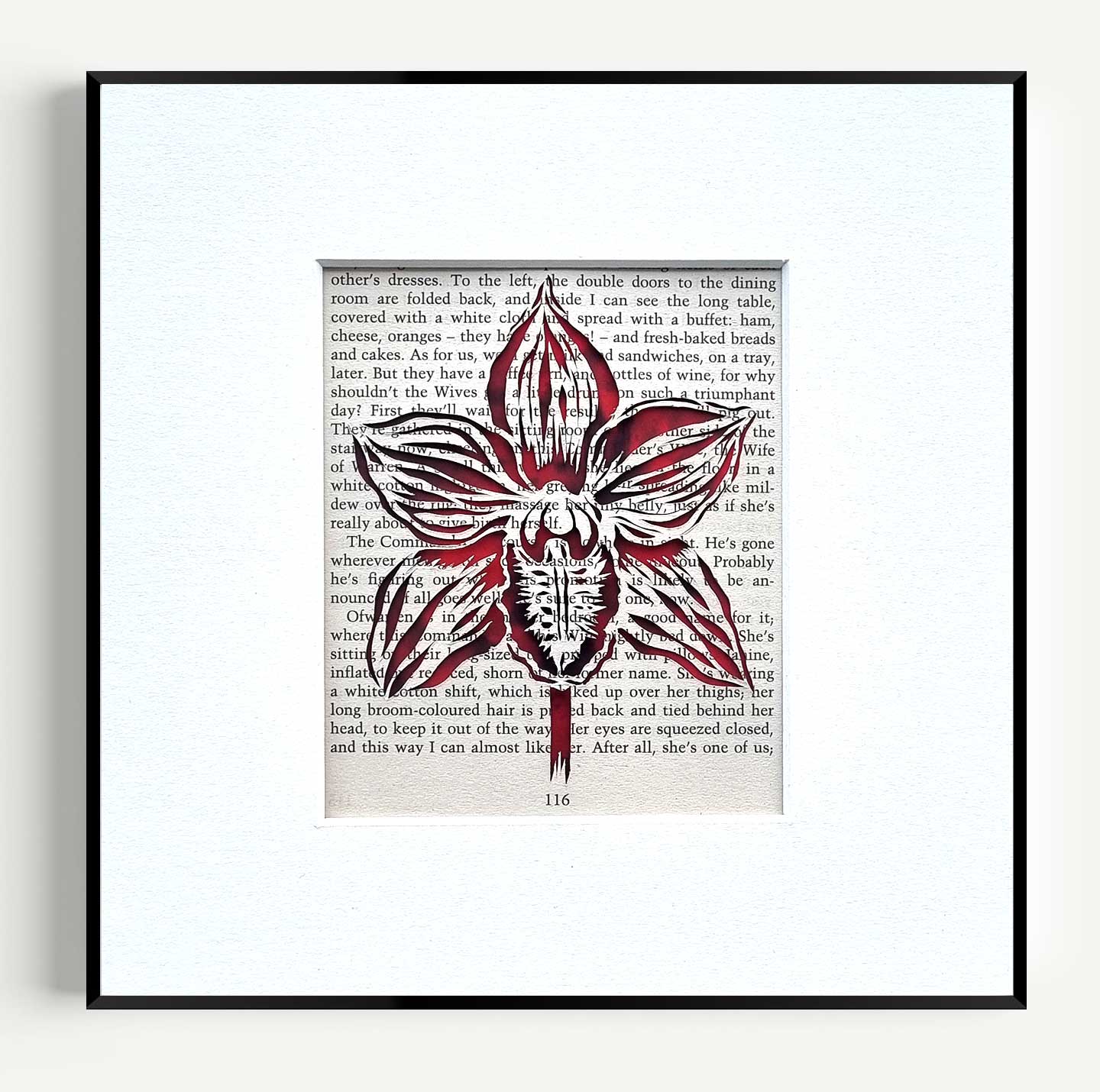 The Handmaid's Tale// "Orchid 116" Original Artwork