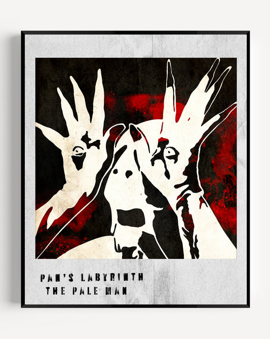 Pan's Labyrinth // "The Pale Man" Polaroid Papercut Print