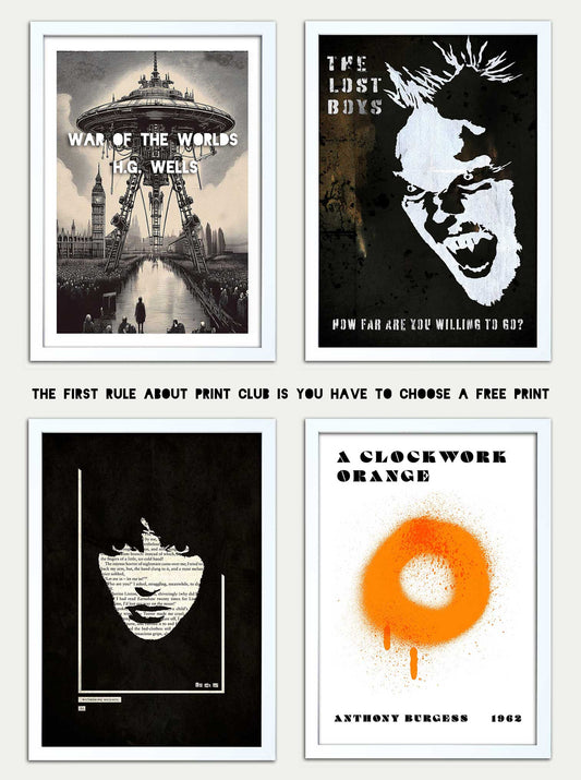 COLLECTION OF 4 PRINT CLUB PRINTS