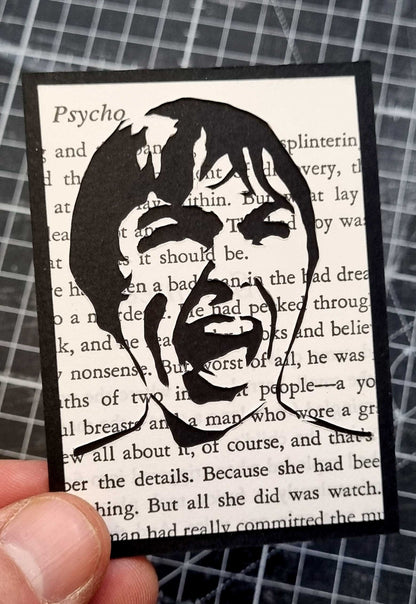 Psycho "A Quick Shower" ACEO Micro Cut