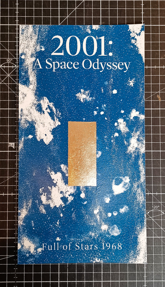 2001 Space Odyssey Original Cyanotype "Full of Stars 1968"