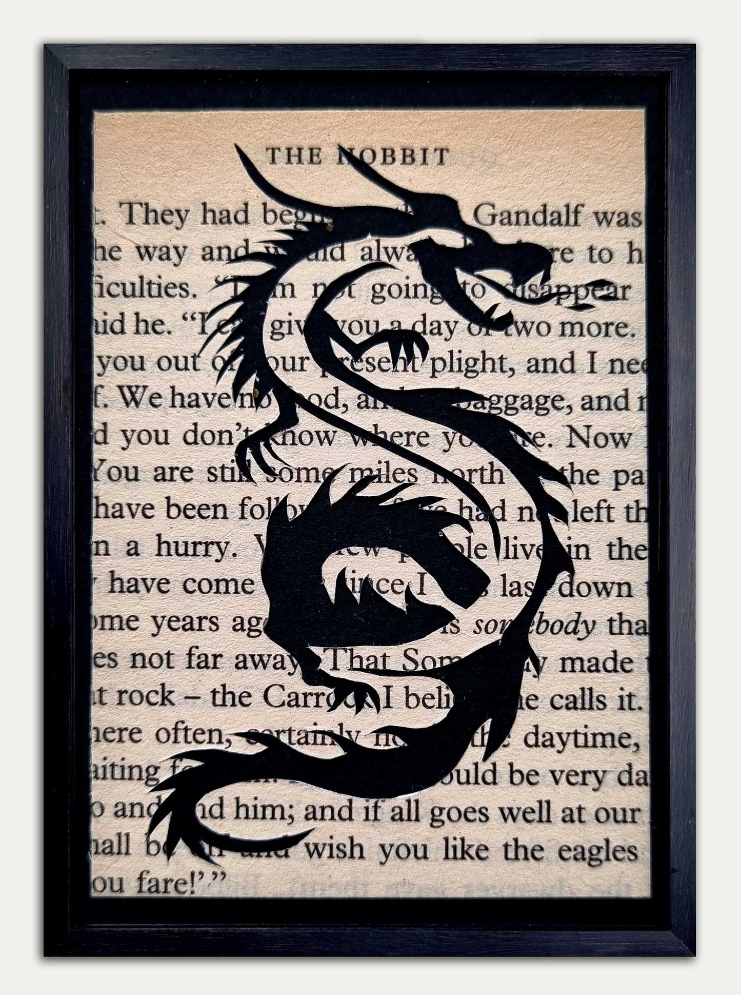 The Hobbit "SMAUG" ACEO Micro Cut