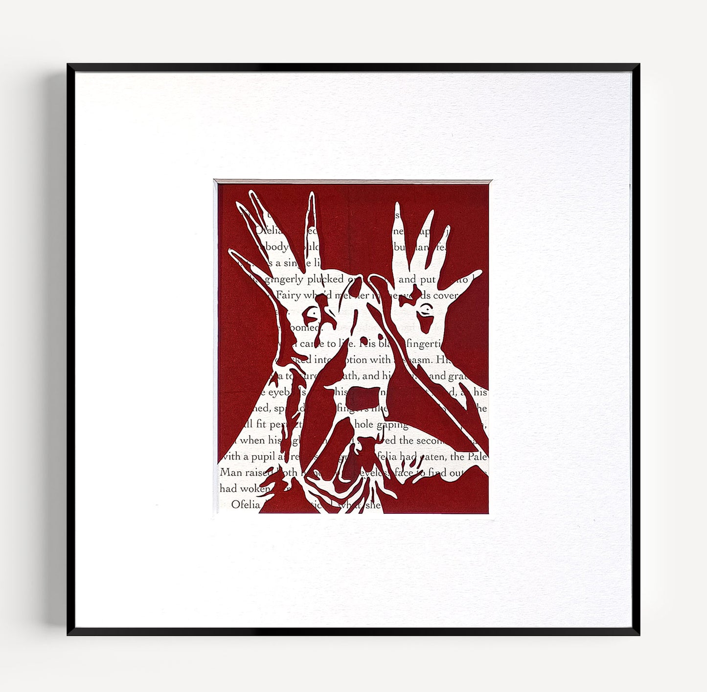 Pan's Labyrinth// "The Pale Man Wakes 150" Little Papercut 1 of 1