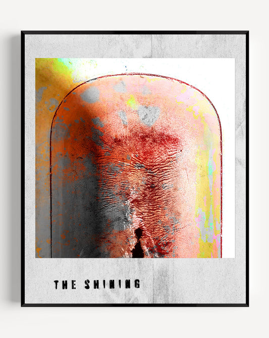 The Shining // "Blood Bath" Polaroid Papercut Print