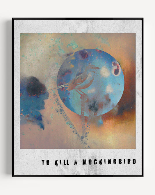 To Kill a Mockingbird // Polaroid Papercut Print