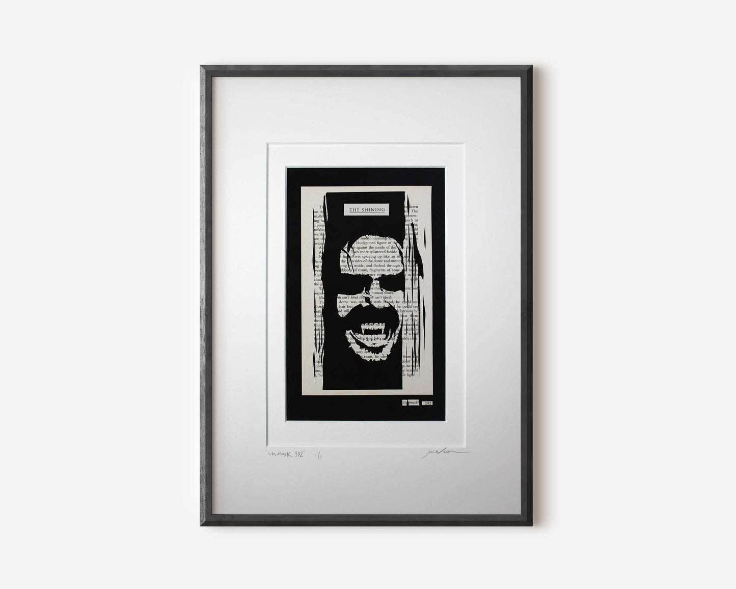 The Shining "Unmask! 392" 1/1 edition