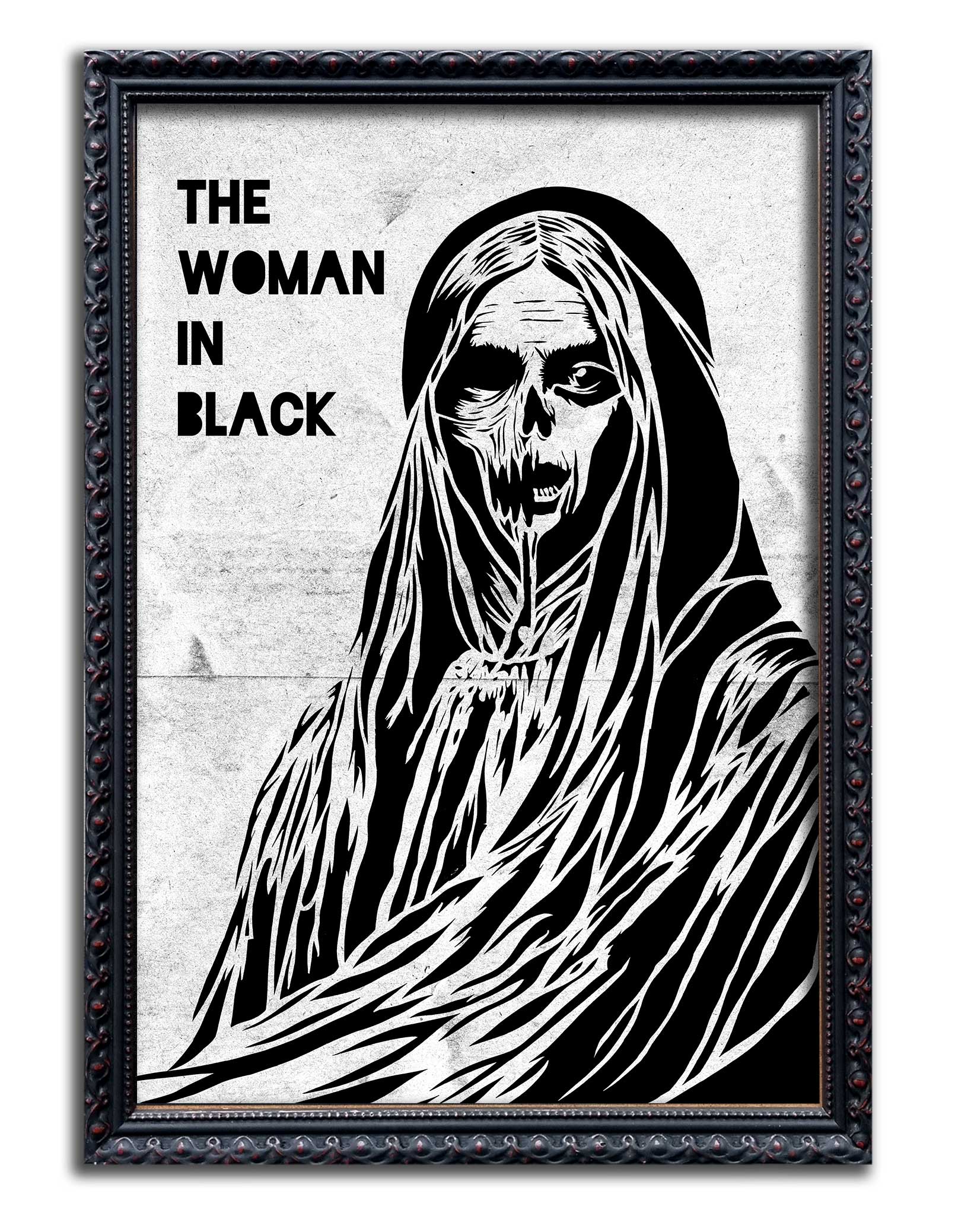 The Woman In Black// "Always Waiting" Fine Art Print