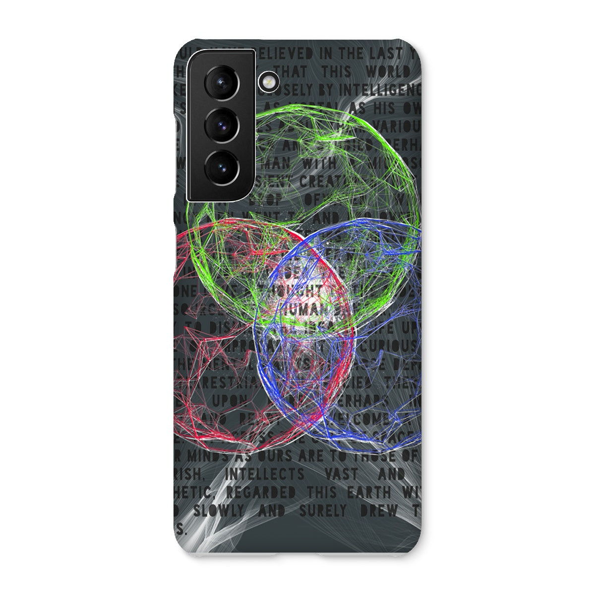 War of the Worlds// Human Thought Snap Phone Case