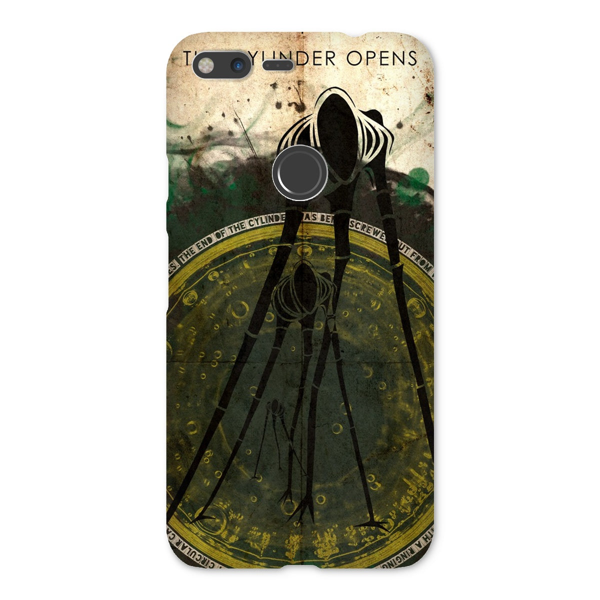 War of the Worlds// The Cylinder Opens Poster Snap Phone Case