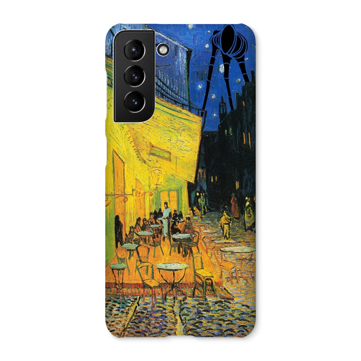 War of the Worlds// Cafe vs Tripod Snap Phone Case