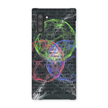 War of the Worlds// Human Thought Snap Phone Case