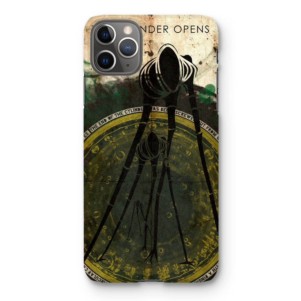 War of the Worlds// The Cylinder Opens Poster Snap Phone Case