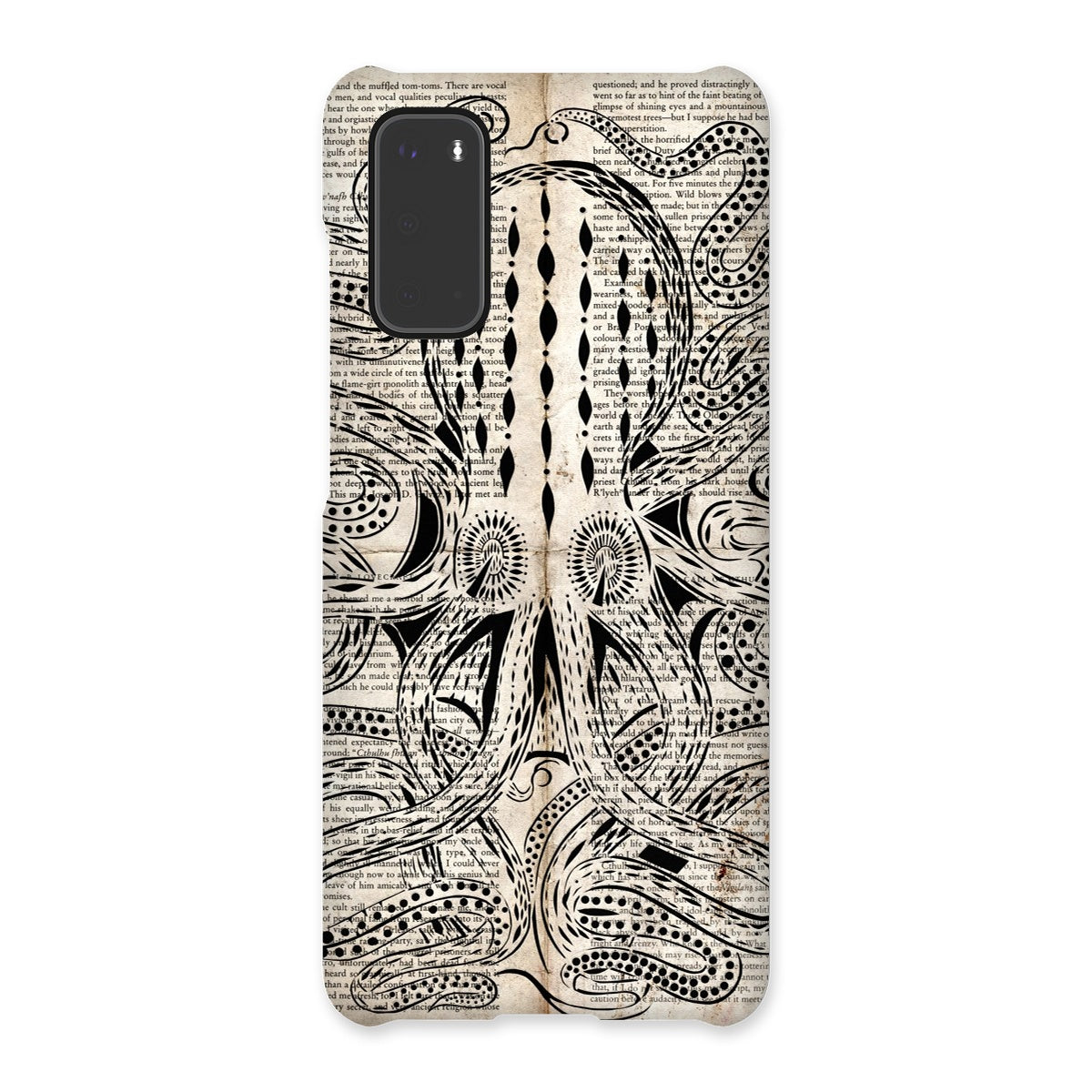 Lovecraft, The Call of Cthulhu Grunge Edition Snap Phone Case