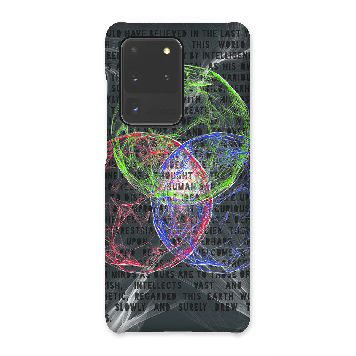 War of the Worlds// Human Thought Snap Phone Case