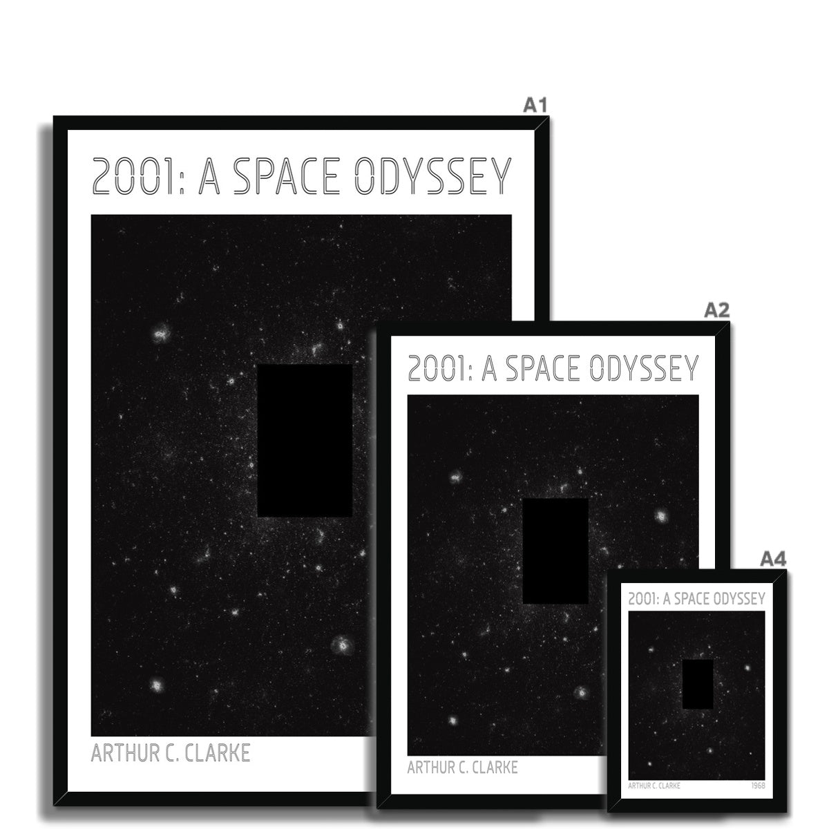 2001: A Space Odyssey Framed Fine Art Print - James Voce // artist