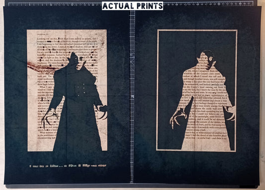 A3 Dracula // "Nosferatu 41" Double Proof Print (005)