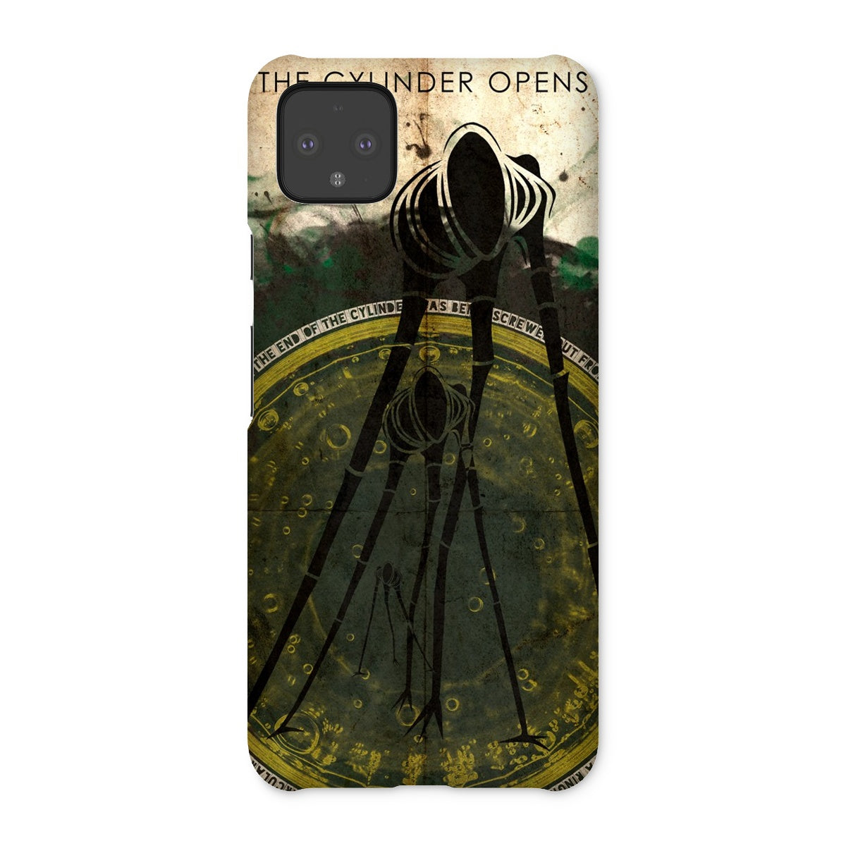 War of the Worlds// The Cylinder Opens Poster Snap Phone Case