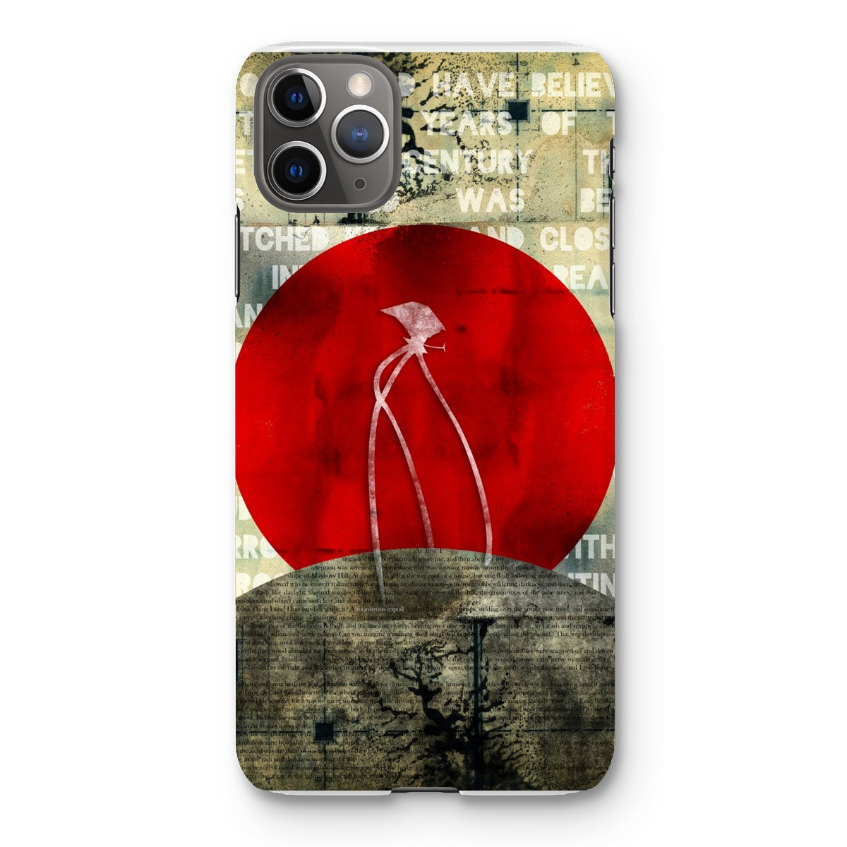 War of the Worlds// Monstrous Tripod Super Grunge Snap Phone Case