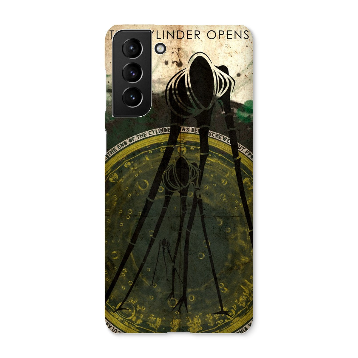 War of the Worlds// The Cylinder Opens Poster Snap Phone Case