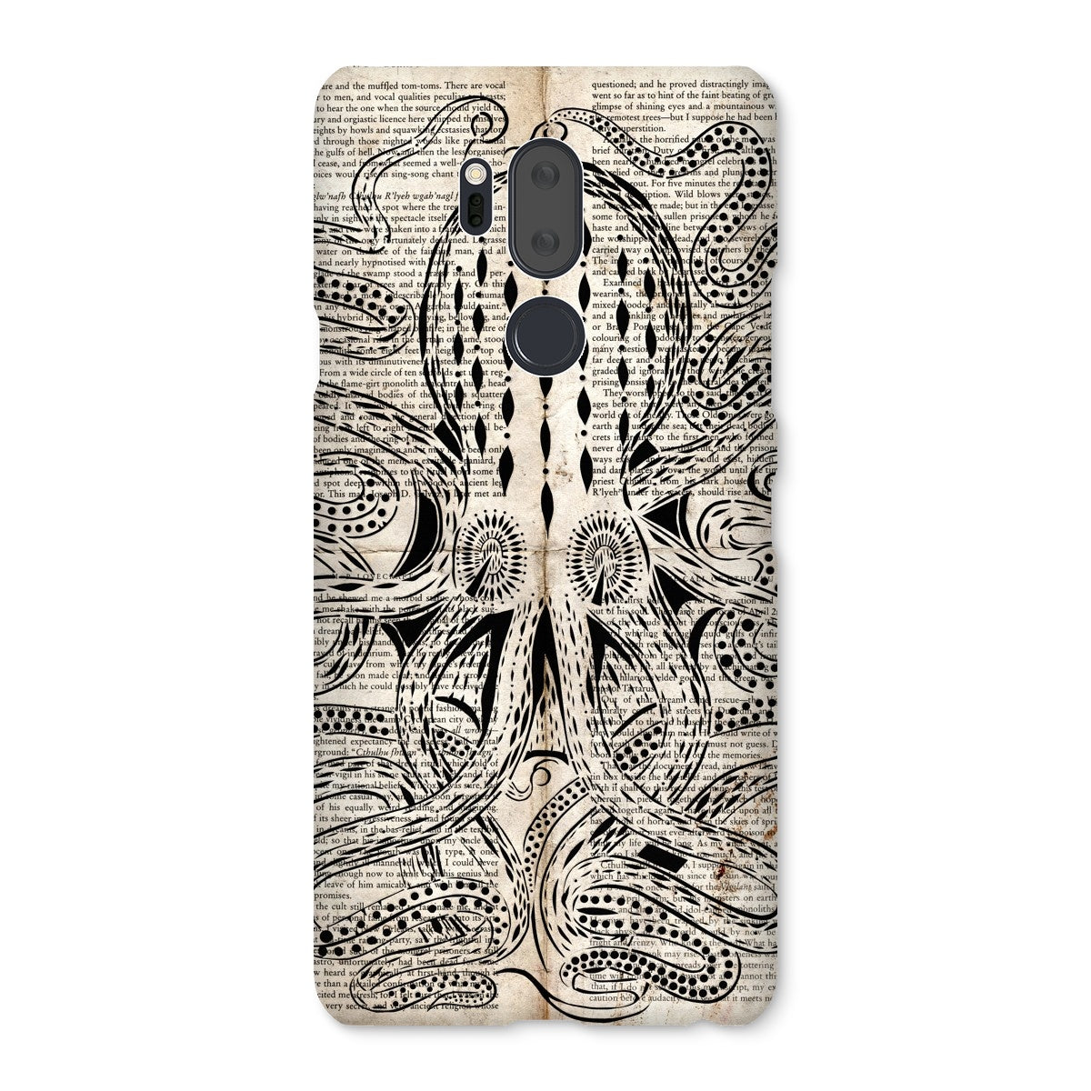 Lovecraft, The Call of Cthulhu Grunge Edition Snap Phone Case