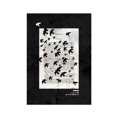 Jane Eyre// Free Bird Wall Art Poster