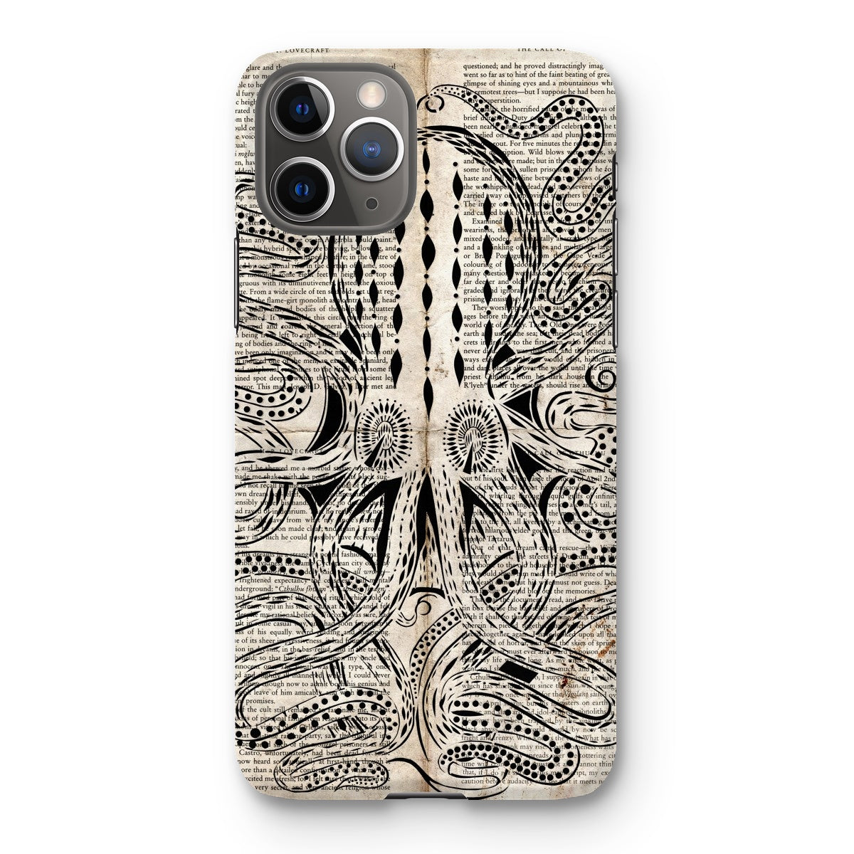 Lovecraft, The Call of Cthulhu Grunge Edition Snap Phone Case