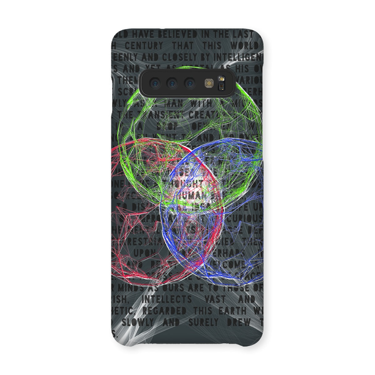 War of the Worlds// Human Thought Snap Phone Case