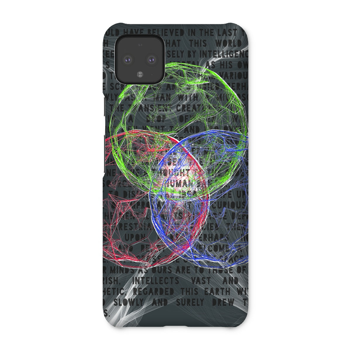 War of the Worlds// Human Thought Snap Phone Case