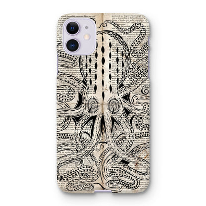 Lovecraft, The Call of Cthulhu Grunge Edition Snap Phone Case