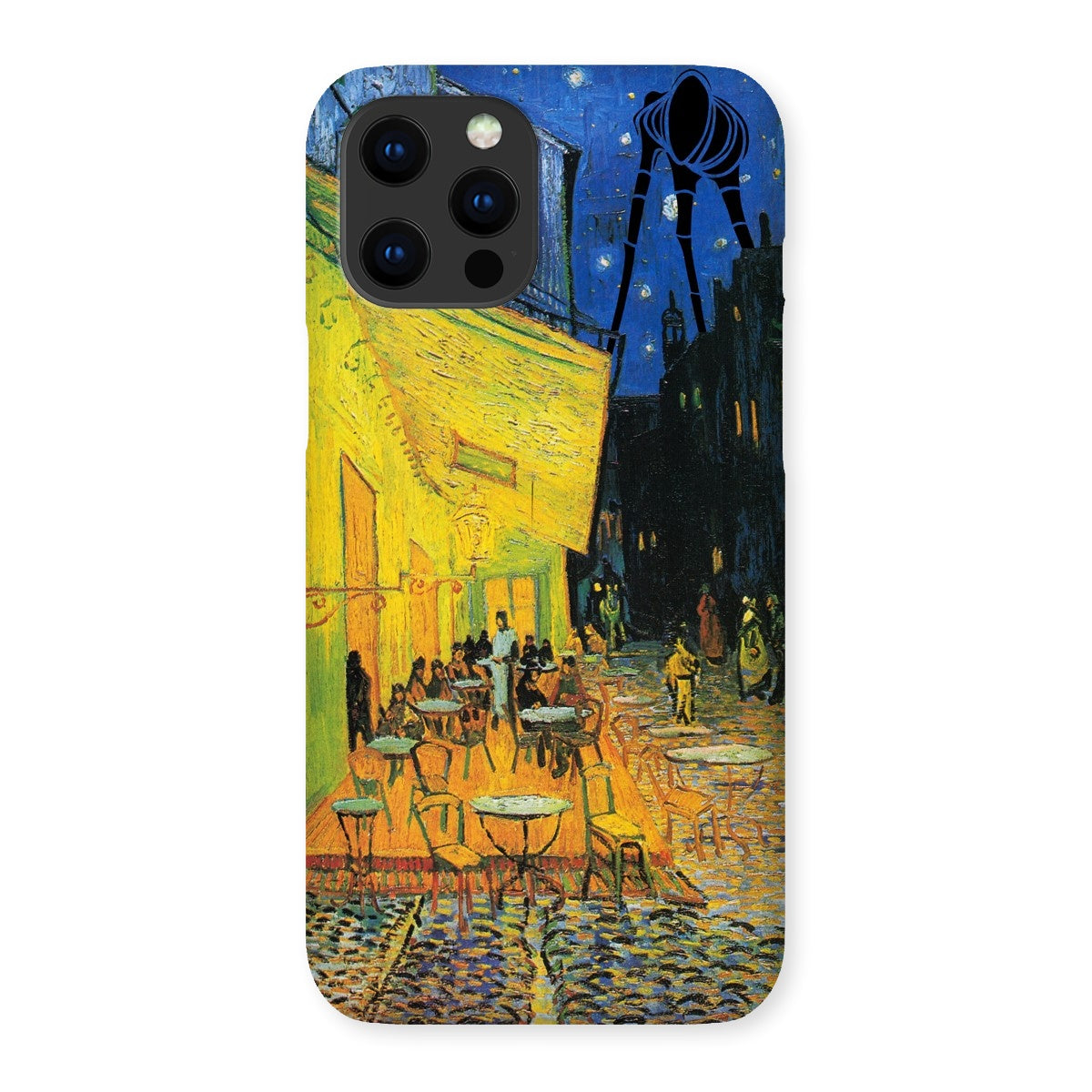 War of the Worlds// Cafe vs Tripod Snap Phone Case