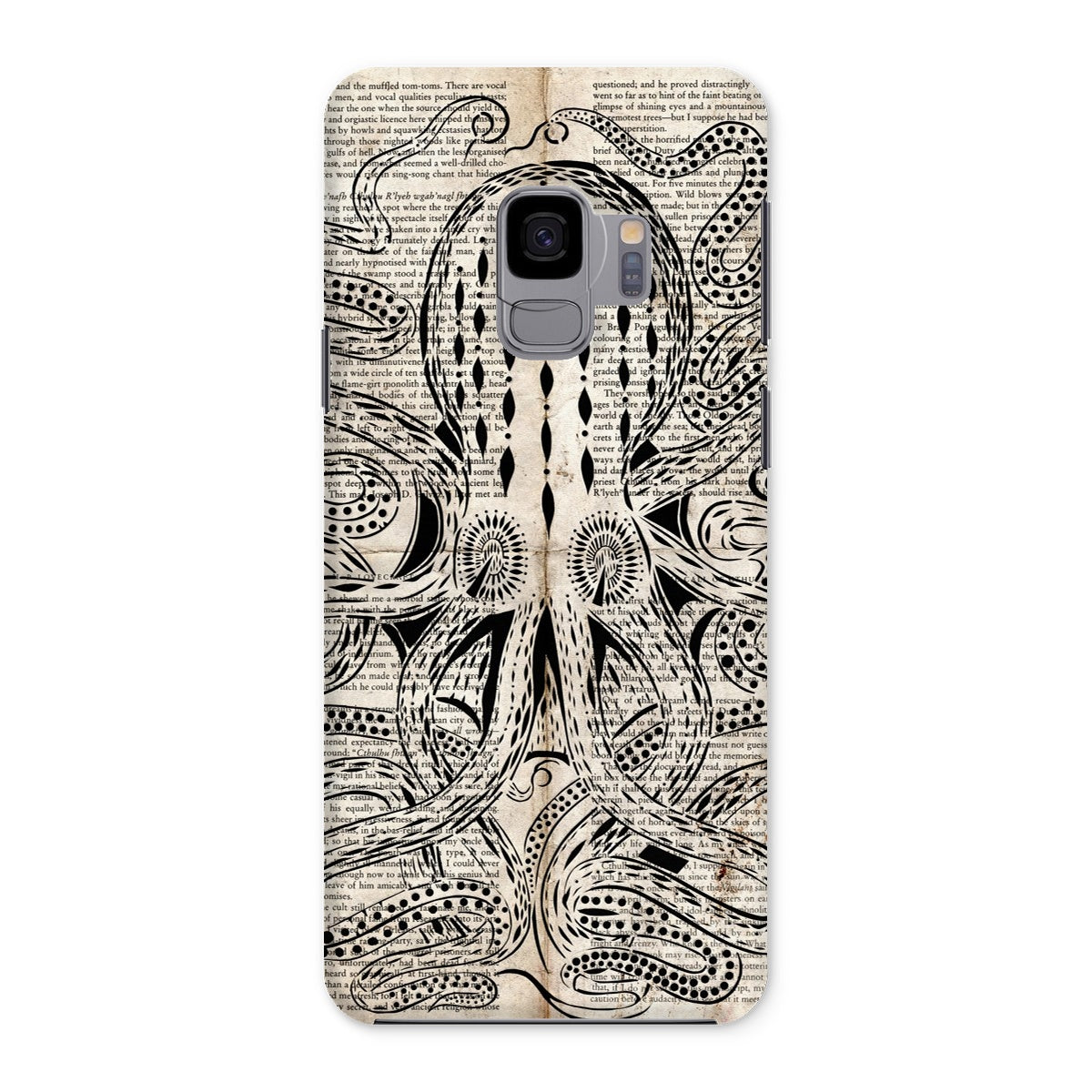 Lovecraft, The Call of Cthulhu Grunge Edition Snap Phone Case