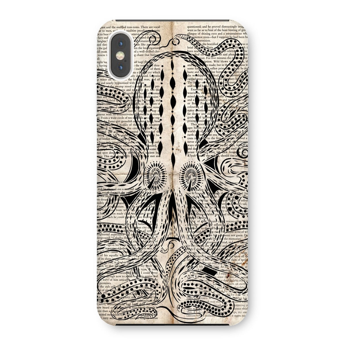 Lovecraft, The Call of Cthulhu Grunge Edition Snap Phone Case