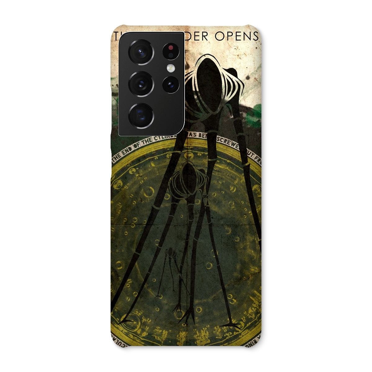 War of the Worlds// The Cylinder Opens Poster Snap Phone Case