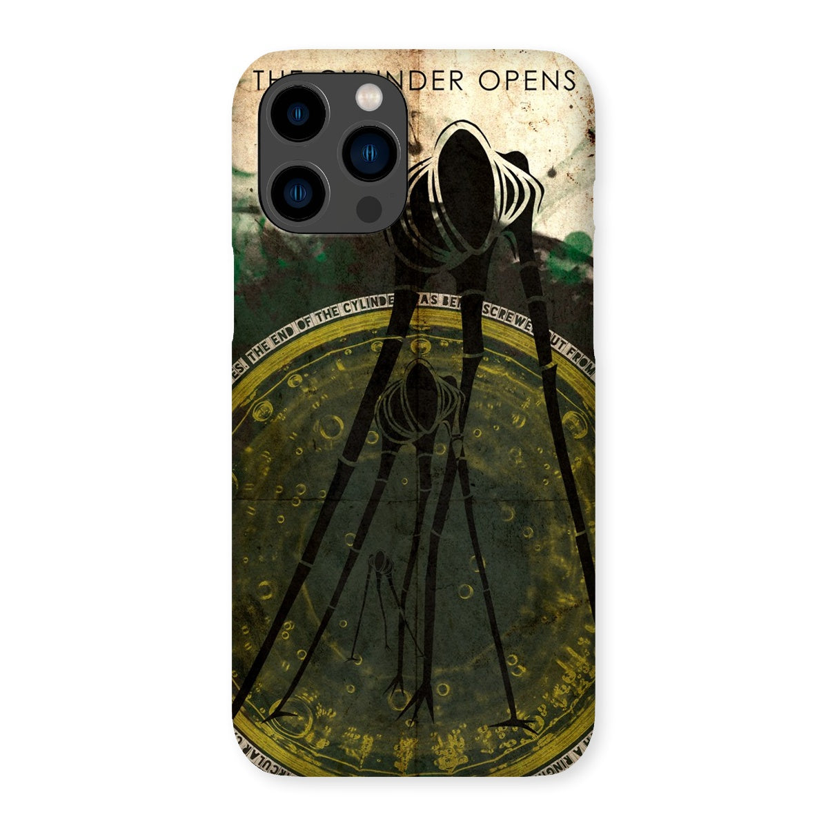 War of the Worlds// The Cylinder Opens Poster Snap Phone Case