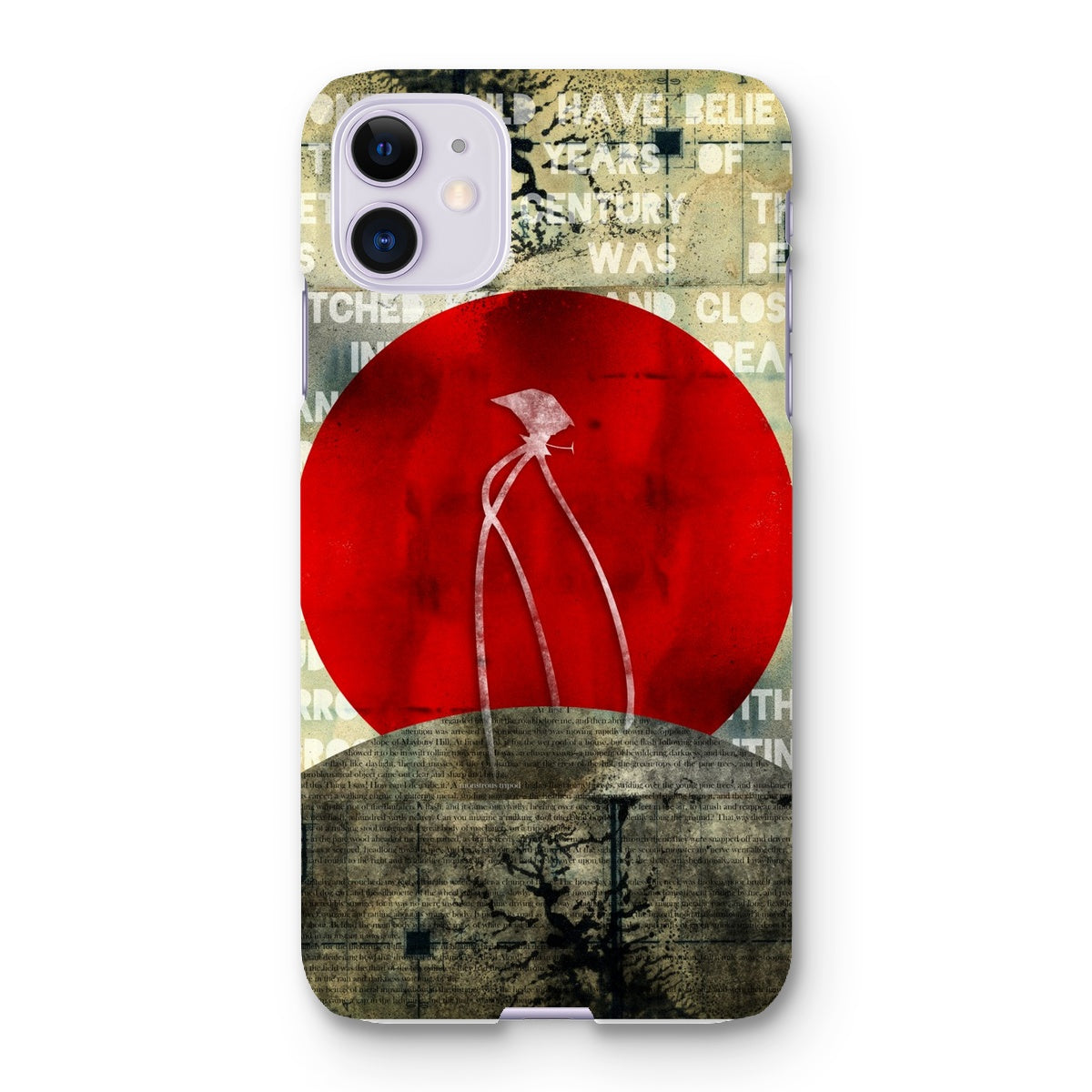 War of the Worlds// Monstrous Tripod Super Grunge Snap Phone Case