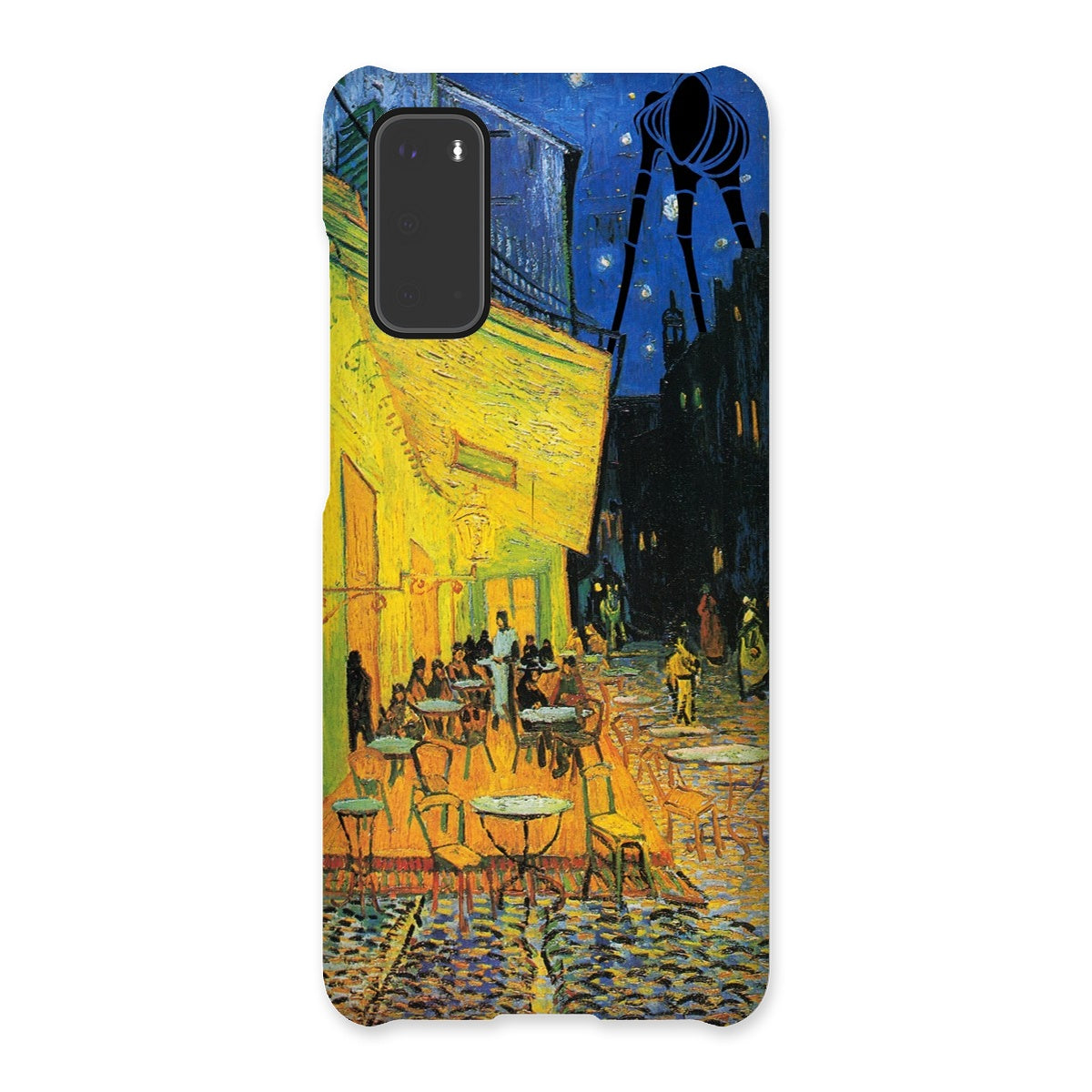 War of the Worlds// Cafe vs Tripod Snap Phone Case