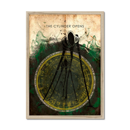 War of the WOrlds// "The Cylinder Opens" Fine Art Print