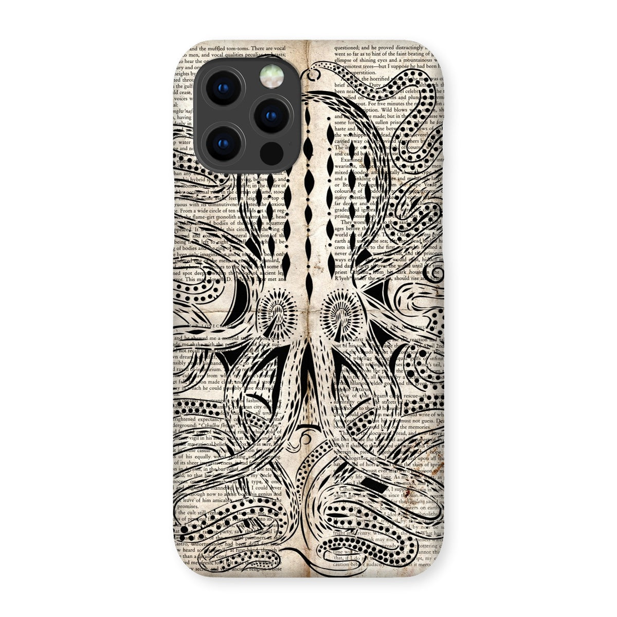 Lovecraft, The Call of Cthulhu Grunge Edition Snap Phone Case