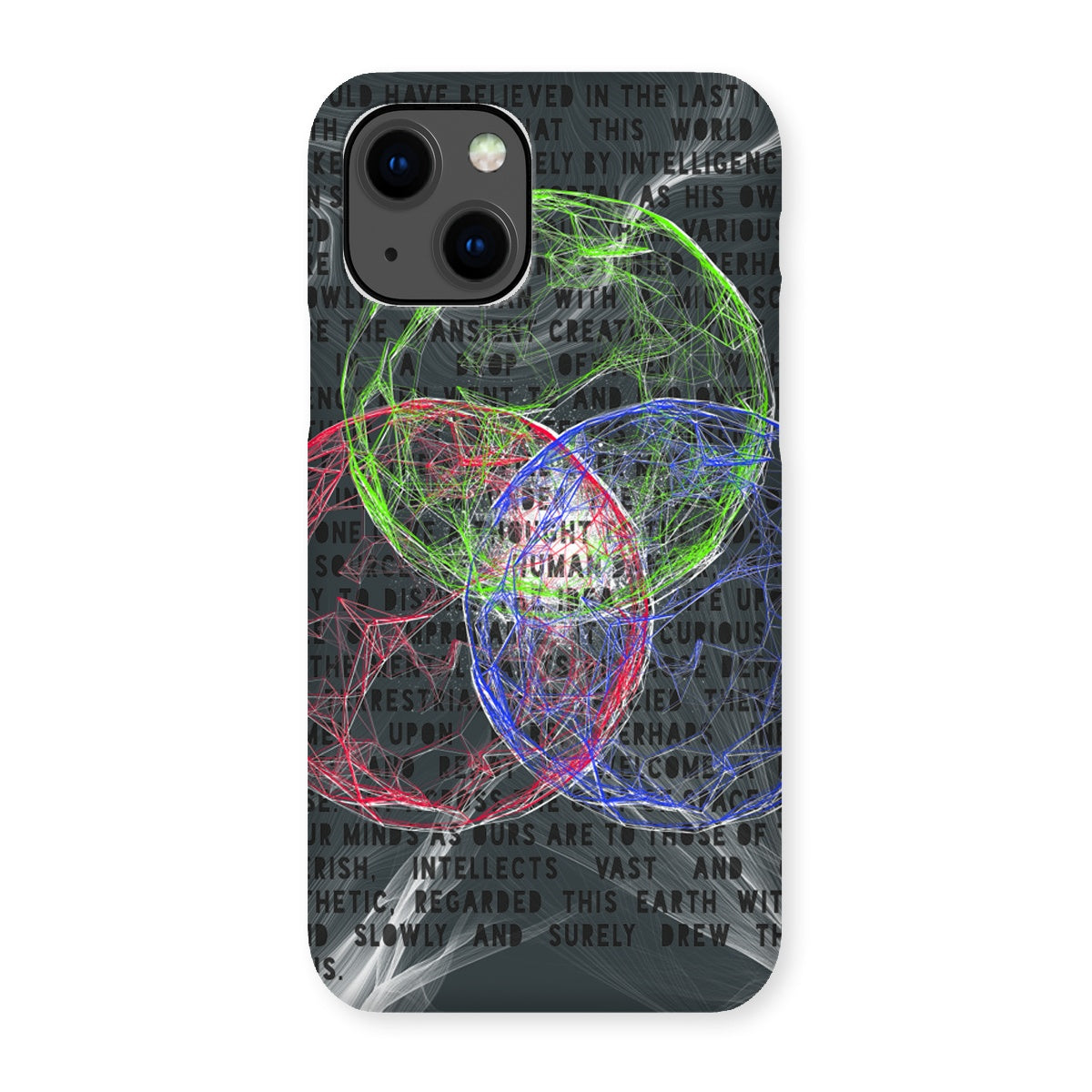 War of the Worlds// Human Thought Snap Phone Case