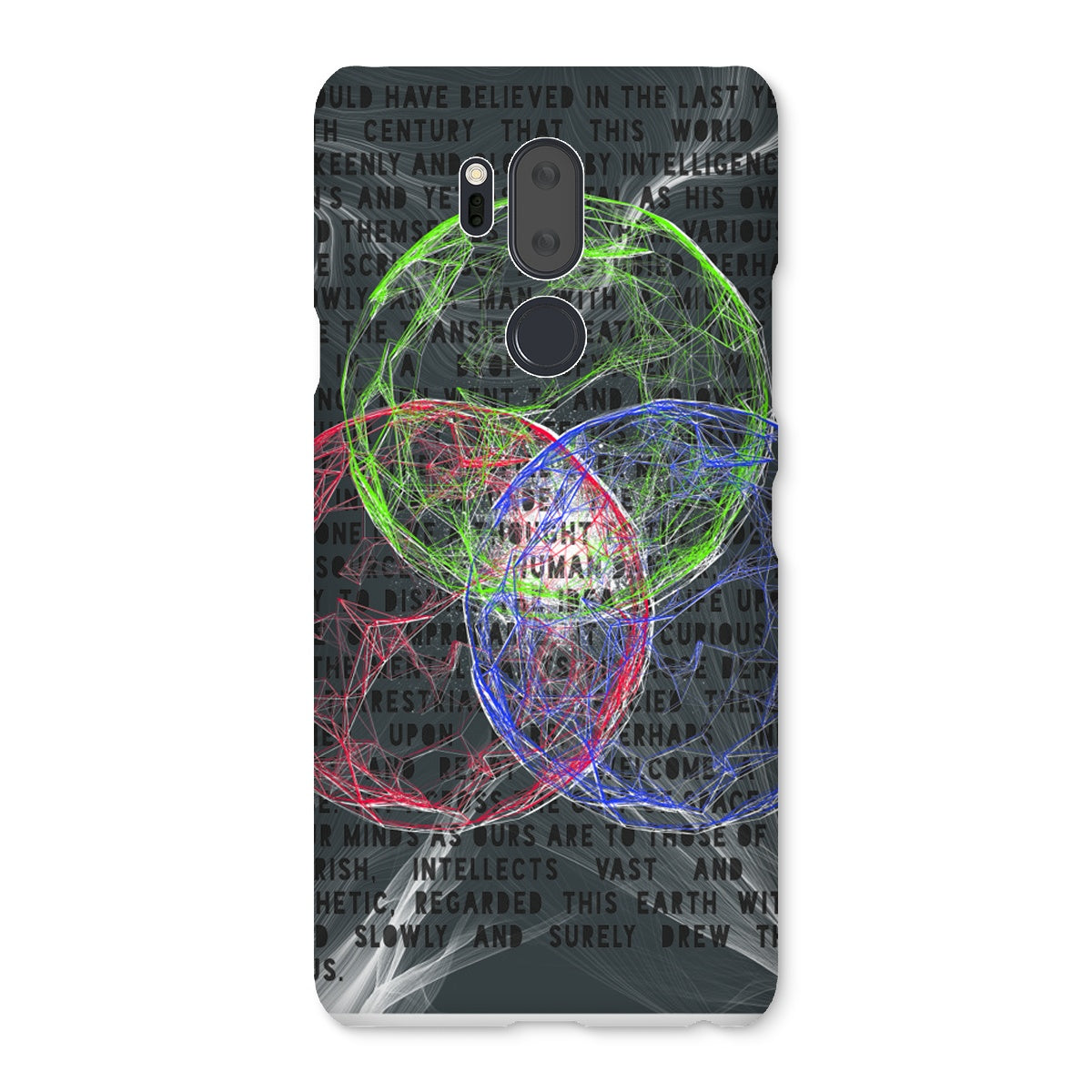 War of the Worlds// Human Thought Snap Phone Case