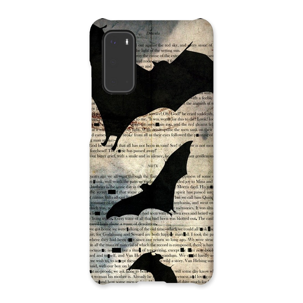 Dracula "You Wouldn't Understand" in Black Snap Phone Case