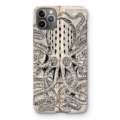 Lovecraft, The Call of Cthulhu Grunge Edition Snap Phone Case