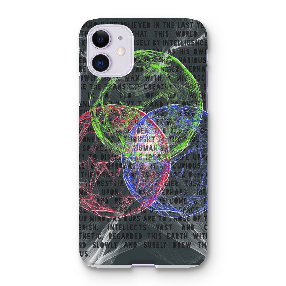 War of the Worlds// Human Thought Snap Phone Case