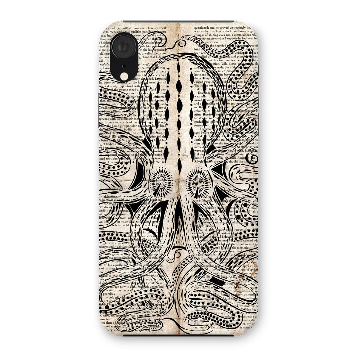 Lovecraft, The Call of Cthulhu Grunge Edition Snap Phone Case