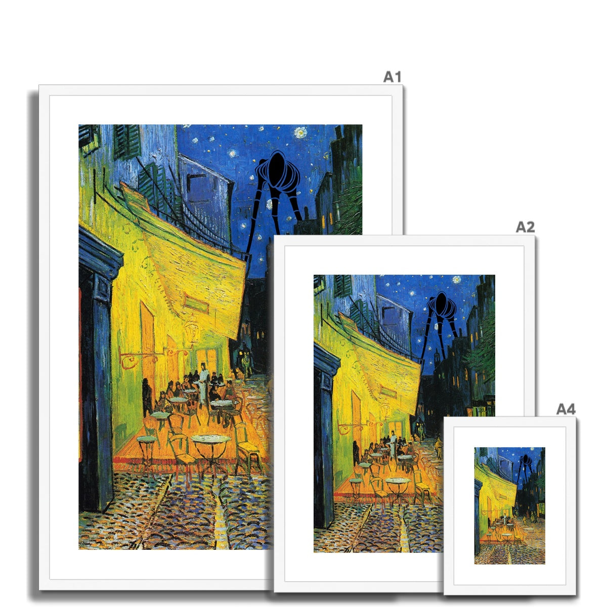 War of the Worlds// "A Table for 3 [legs]" Fine Art Print